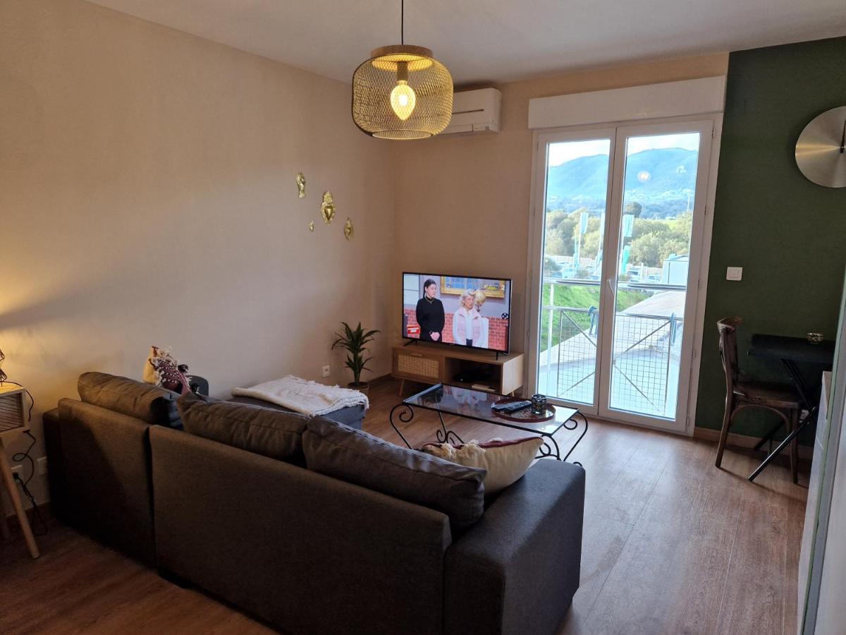Studio Climatise Parking Gratuit Sarrola-Carcopino Luaran gambar